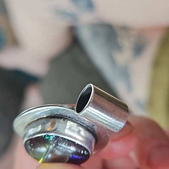 Sterling Silver Glass Pendant - Picture 7 of 8